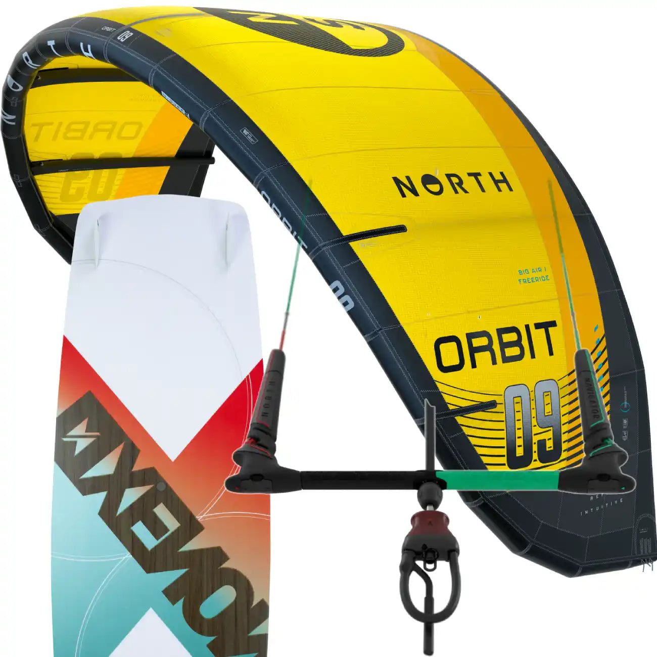 Komplett kitepaket North Orbit kite 2025