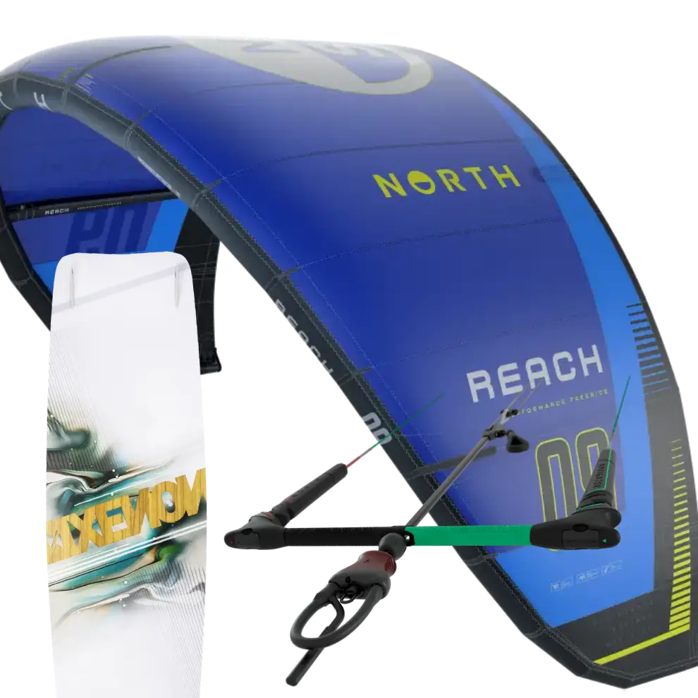Komplett kitepaket North Reach kite 2025