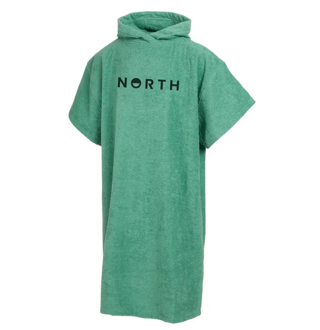 North_Brand_poncho_Seasalt_green