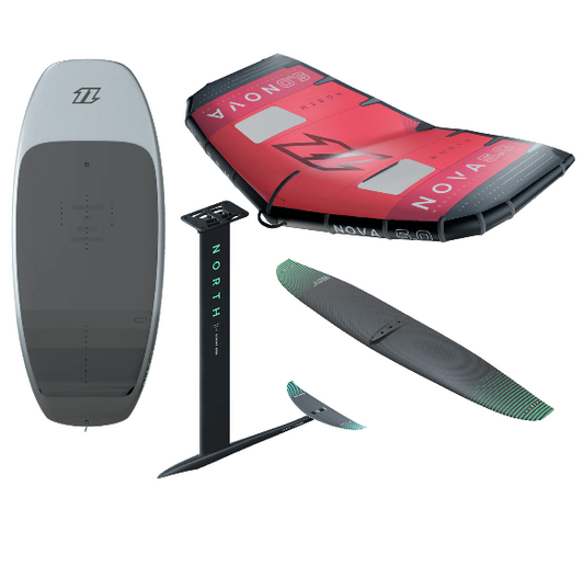 Komplett North wingfoilpaket, Seek beg bräda - KITEBOARDCENTER • KITE & WING BUTIKEN