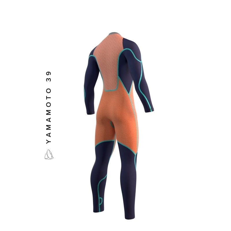 KITEBOARDCENTER • KITE & WING BUTIKEN mystic-majestic-fullsuit-5-4-vatdrakt-cypress-green-insida-back