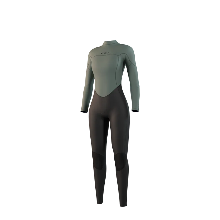 Mystic Star 5/3 mm Fullsuit Bzip woman Dark Olive 2025