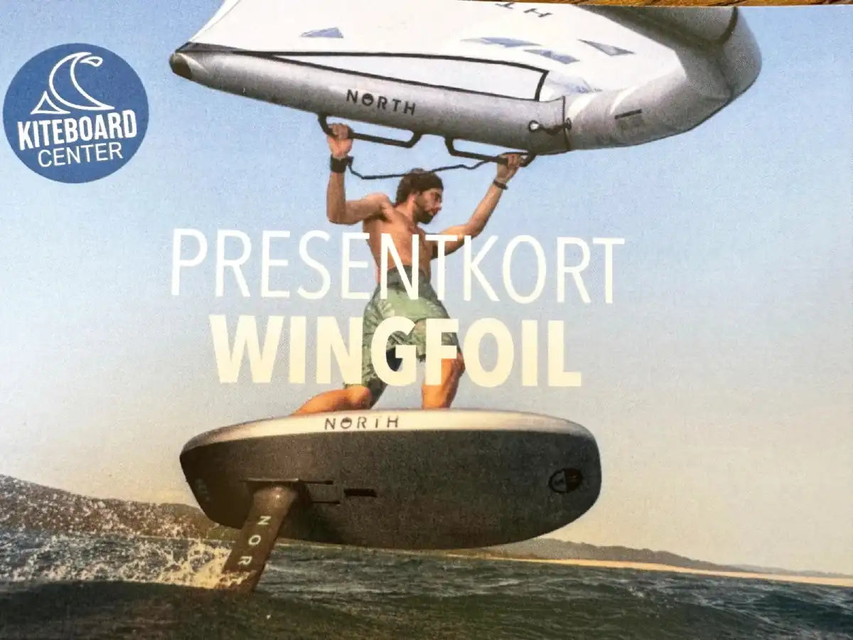 Presentkort kitesurf, snowkite & wingfoil