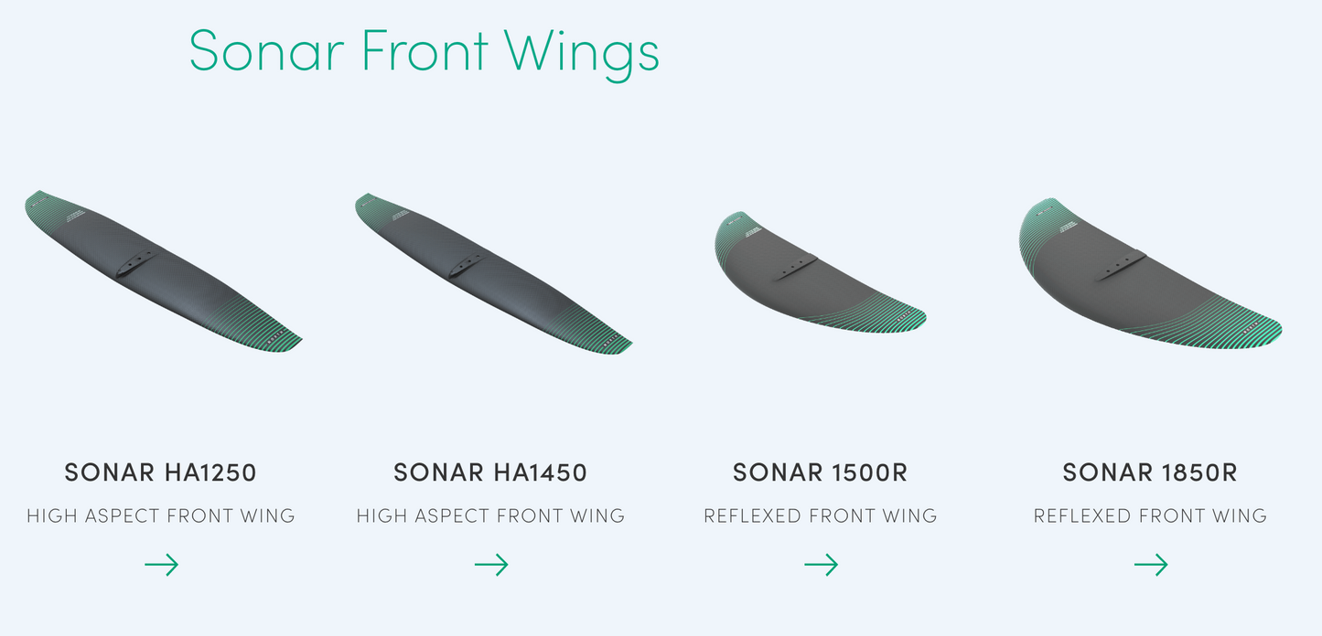 North foil front wings - KITEBOARDCENTER • KITE & WING BUTIKEN