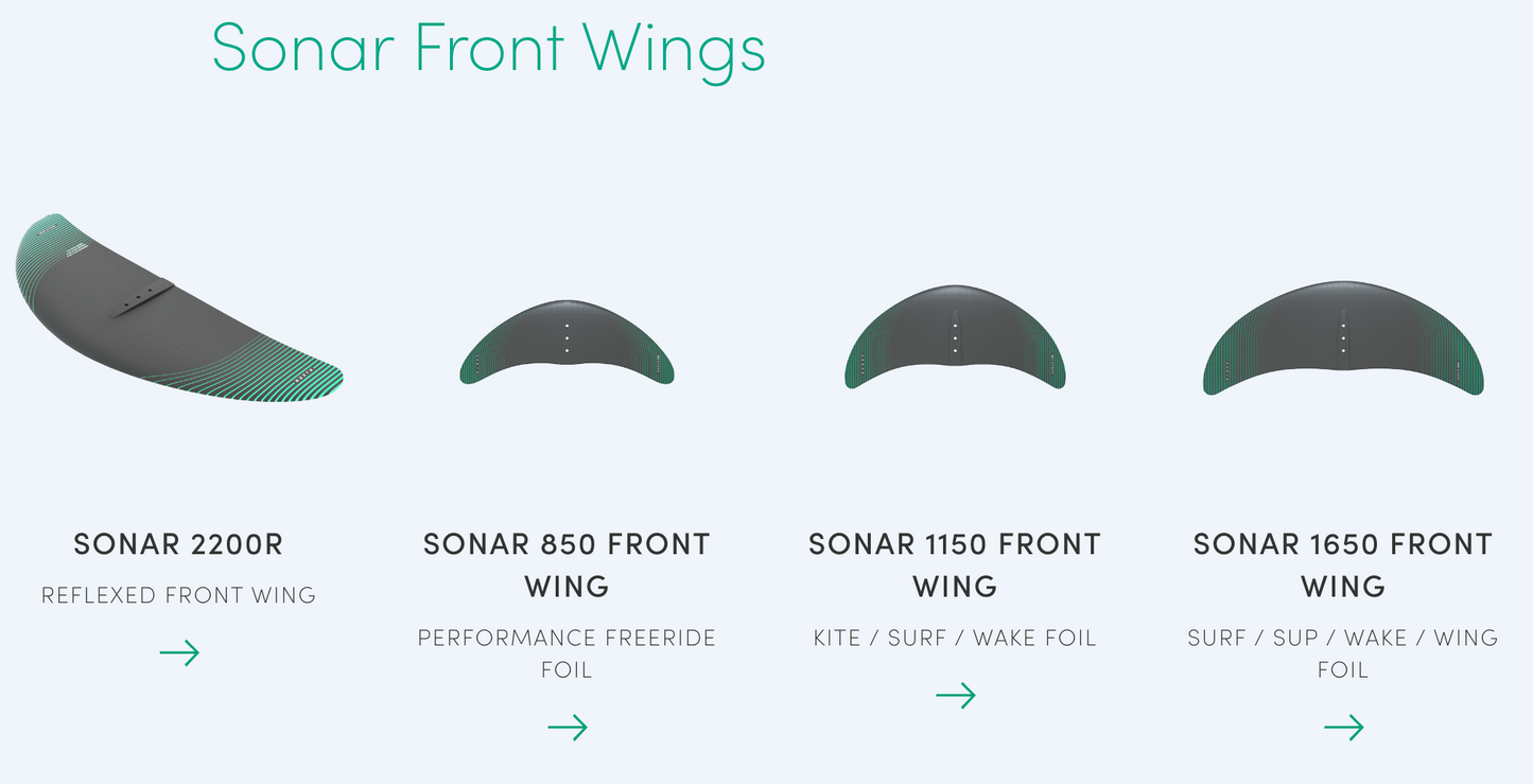 North foil front wings - KITEBOARDCENTER • KITE & WING BUTIKEN