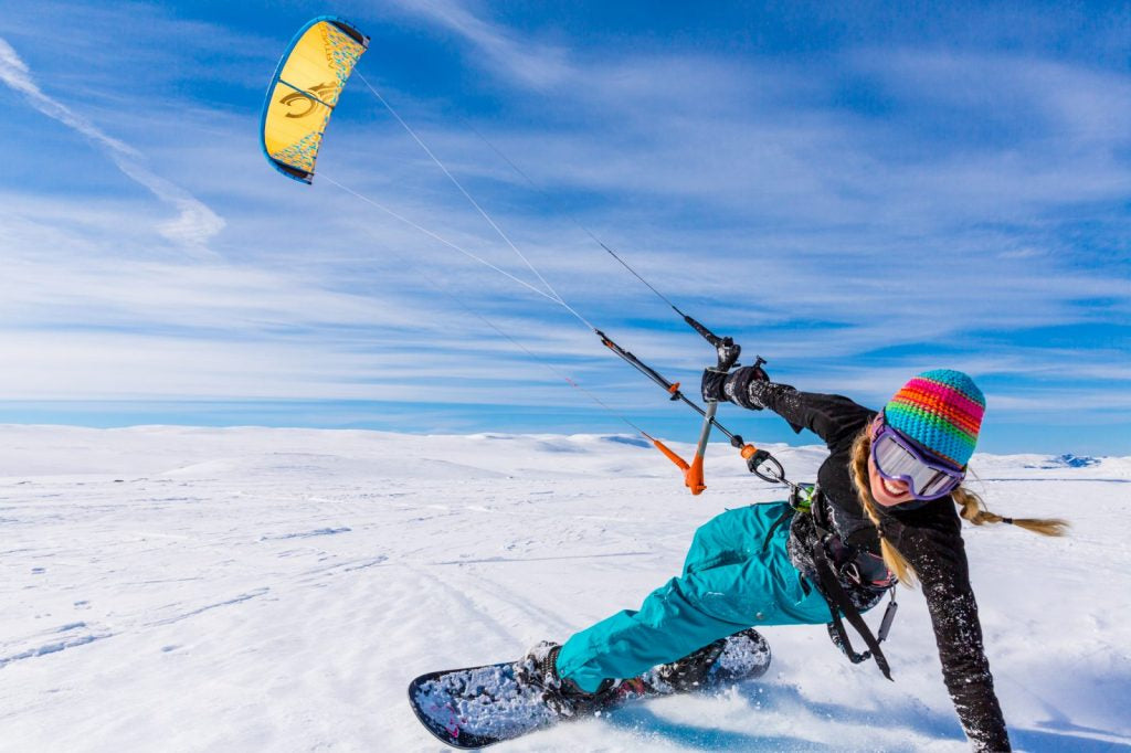 Snowkite kurs - KITEBOARDCENTER • KITE & WING BUTIKEN