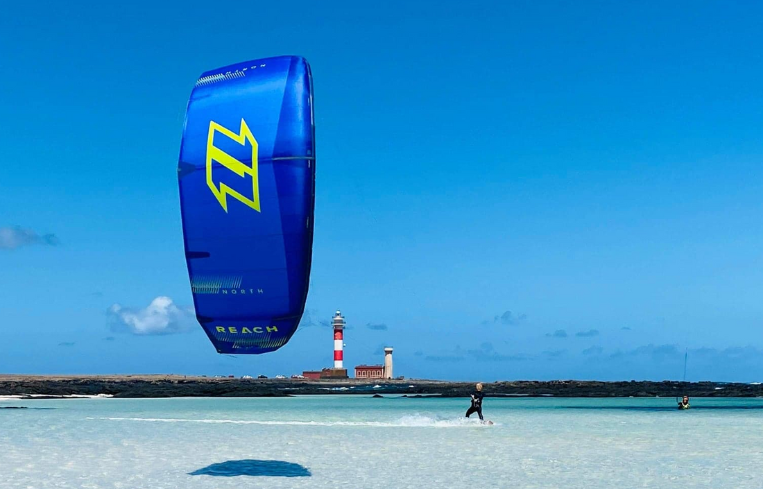 Guide för kitesurfing, så här kommer du igång