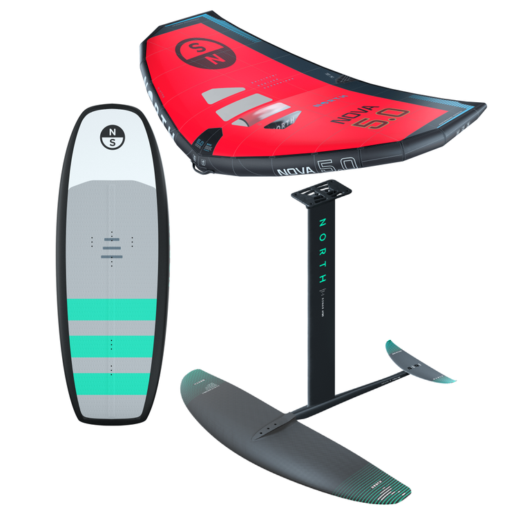 Wingfoil utrustning – vingar, brädor foils och paket för wingfoil