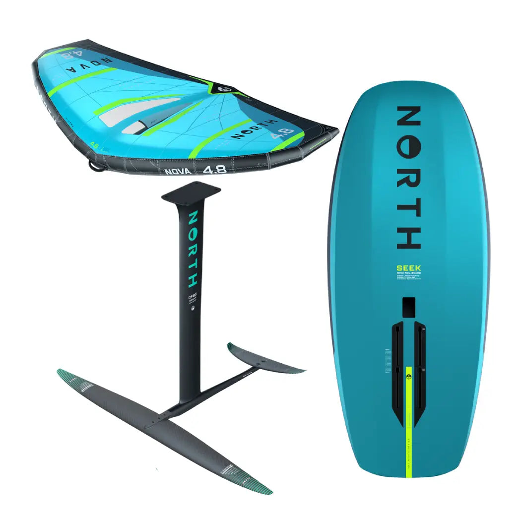 Komplett wingfoilpaket och utrustning för att kunna wingfoila