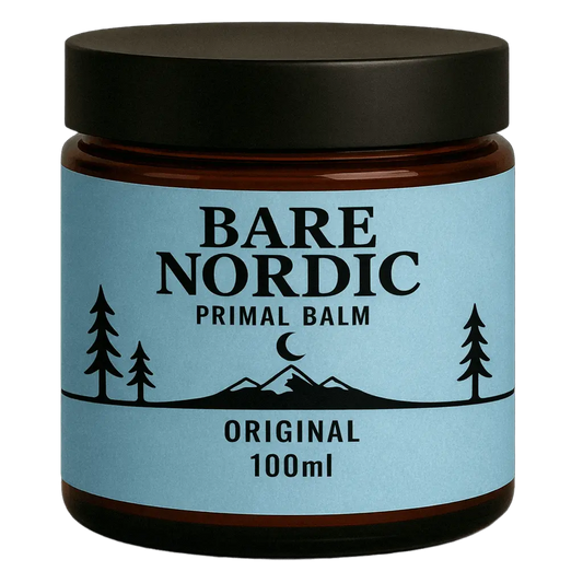Bare Nordic Primal Balm ekologisk hudkräm med talk, handgjord i Sverige och utan kemikalier