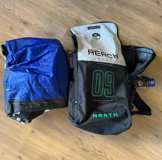 Begagnad kite 2025 North Reach 9 m2 i mycket bra skick