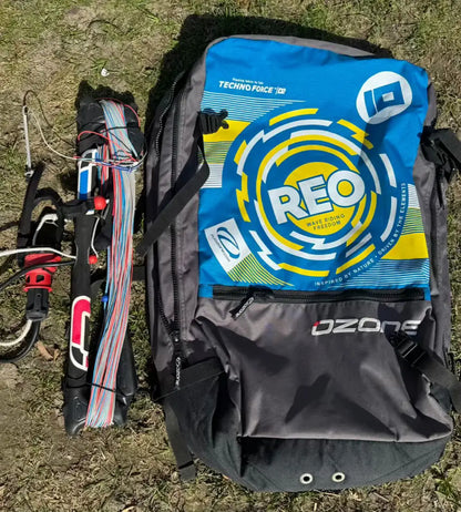 Begagnad kite Ozone REO 10 m2 inkl bom