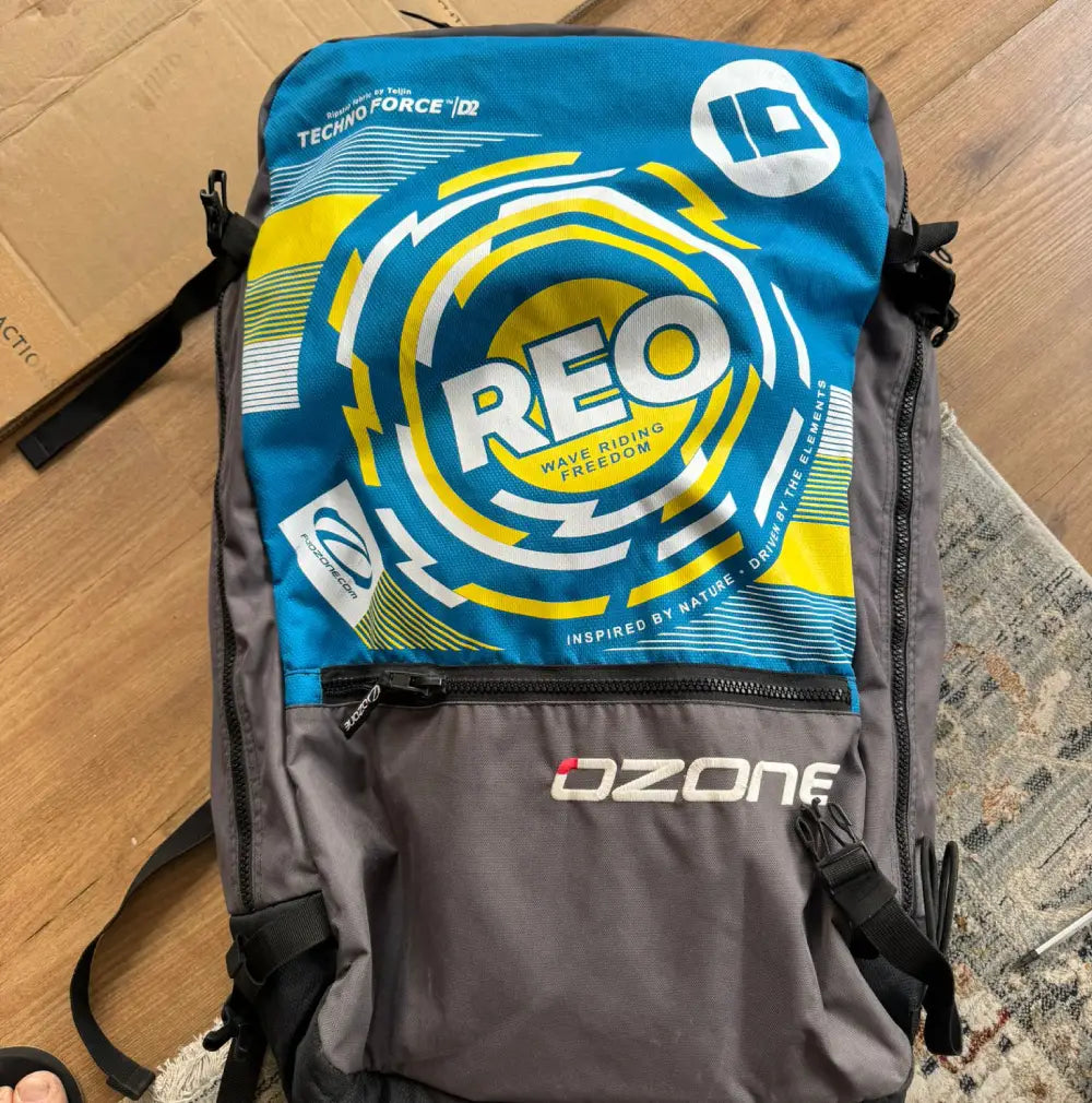 Begagnad kite Ozone REO 10 m2 inkl bom