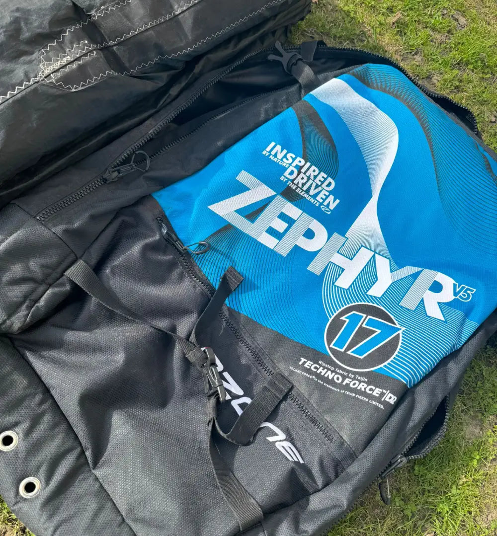 Begagnad kite Ozone Zephyr V5 17 m2 ink bom
