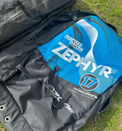 Begagnad kite Ozone Zephyr V5 17 m2 ink bom