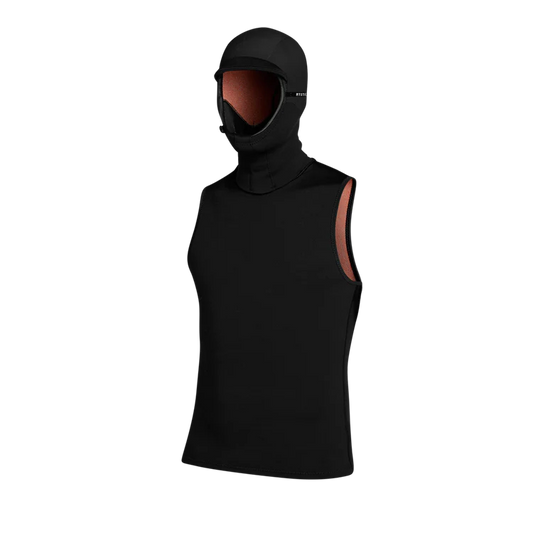Mystic Star Rash top med huva är en teknisk rashguard med neoprenhuva 