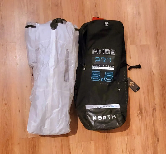 north-mode-pro-vinge-5.5m2-topskick-inklusive-hand-leash-kiteboardcenter-kite-och-wingbutiken