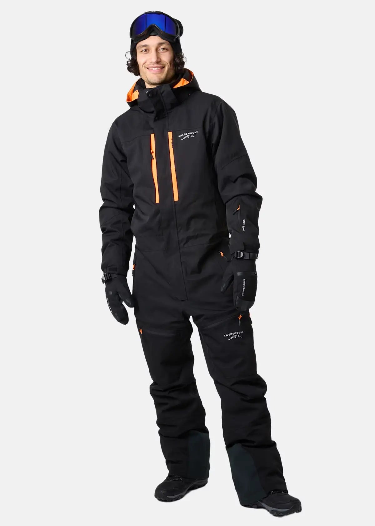 Snowkite overall svart/orange