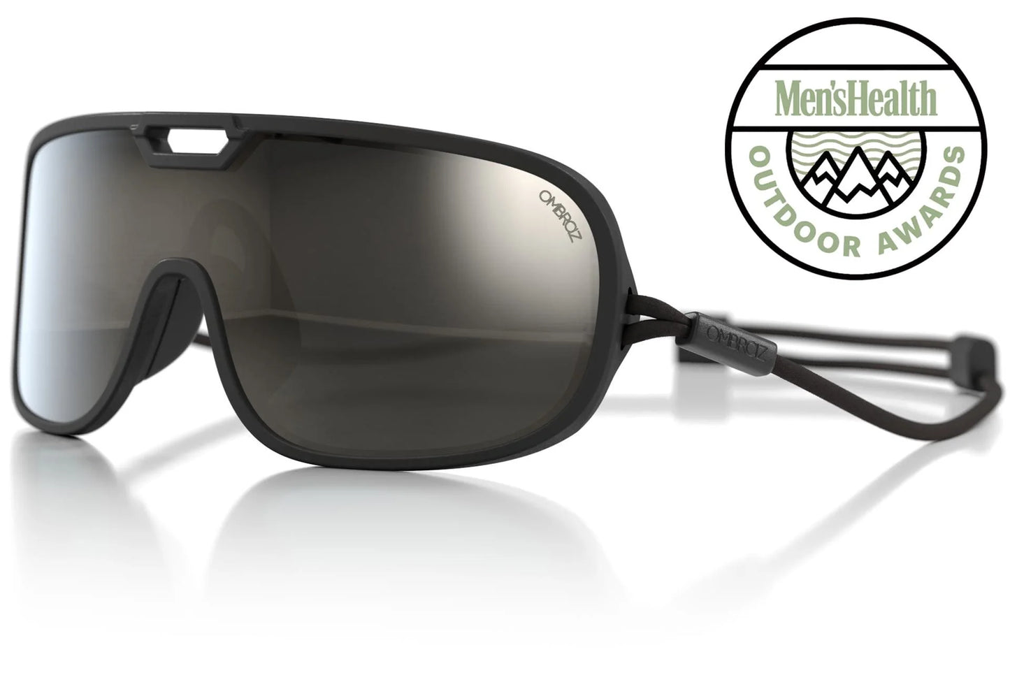 Ombraz Refugio polariserade Zeiss, skalmlösa solglasögon för kitesurf, wingfoil, surf och outdoors