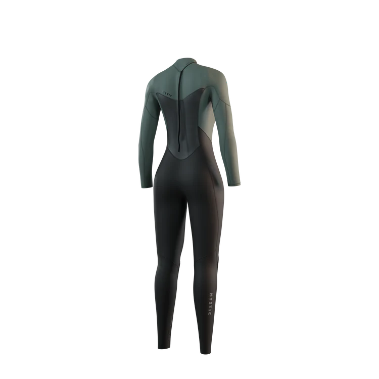 Mystic Star 5/3 mm Fullsuit Bzip Woman Dark Olive 2025