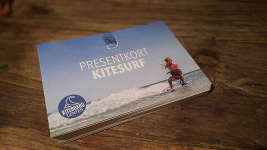 Presentkort kitesurf & snowkite - KITEBOARDCENTER • KITE & WING BUTIKEN